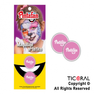 MAQUILLAJE ARTISTICO PINTAFAN ROSA ROSA 13-26 (4GR SET X 2) x 1